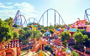 From Barcelona: PortAventura Theme Park Ticket & Transfer