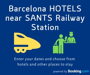 Barcelona hotels near Sants Railway Station