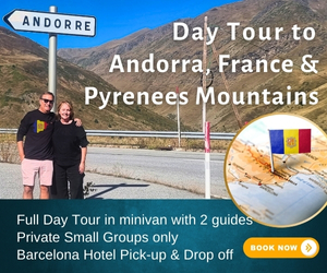 Day tour from Barcelona to France and Andorra