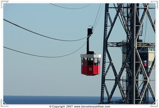 Port cable car Barcelona