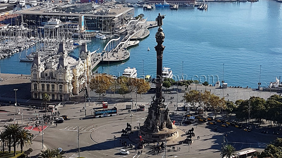 port_vell_columbus_monument