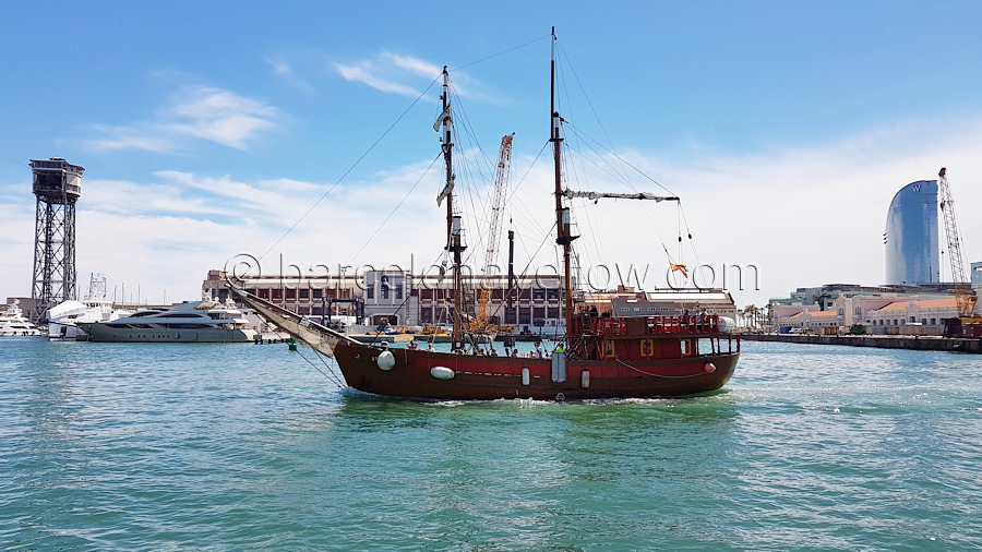 port_vell_galleon_saling_tour