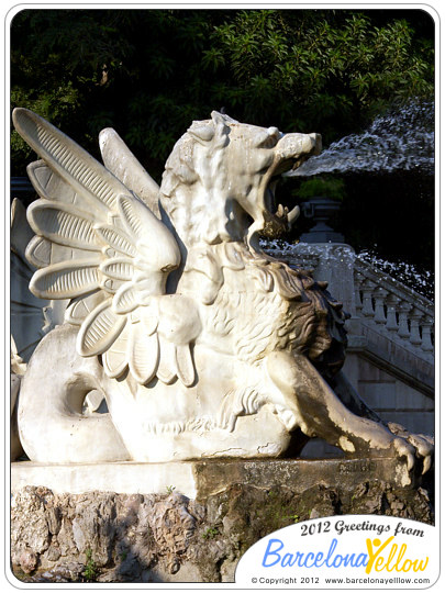 La Cascada fountains of Parc Ciutadella