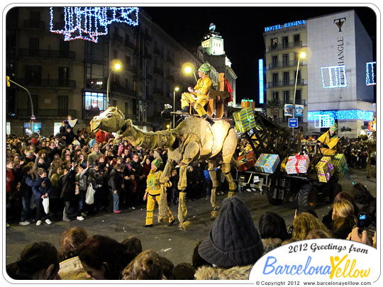 La Cabalgata de Reyes Camels