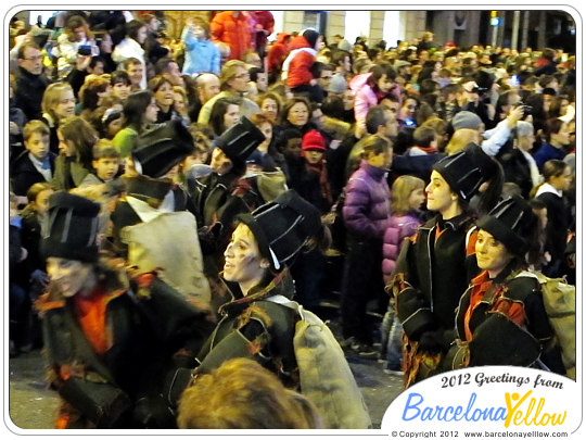 La Cabalgata de Reyes Magos - Portadors de carbó