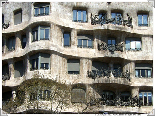 Casa Mila La Pedrera by Gaudi