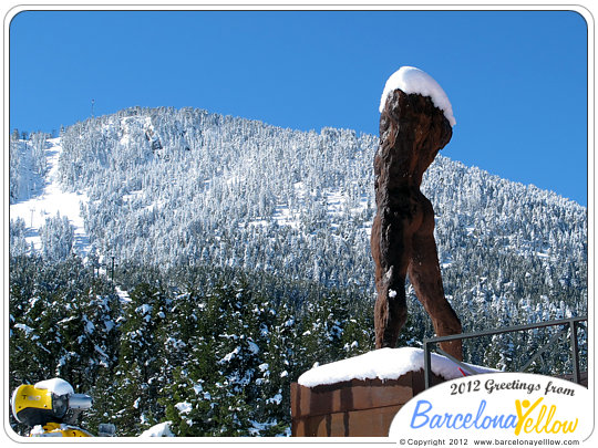 Sculpture at Pla De Masella