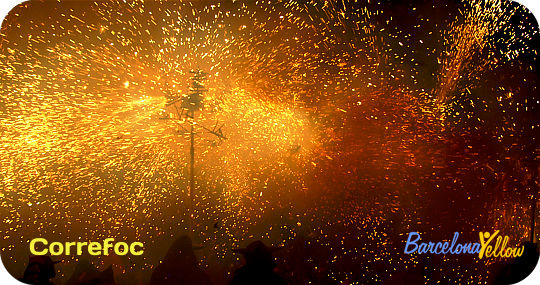 La Merce Festival Barcelona Correfoc firerun