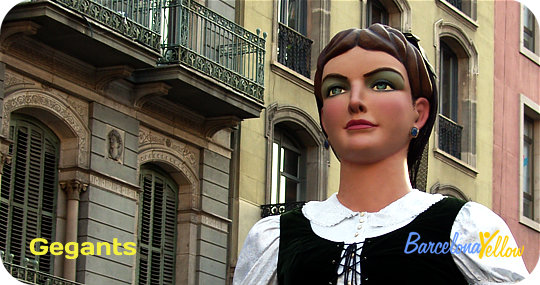 La Merce Festival Barcelona giants