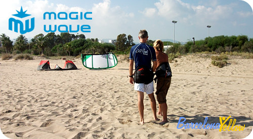 kite surfing school Barcelona