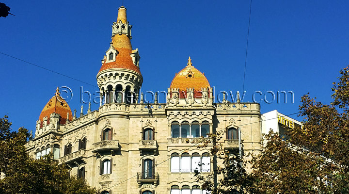 Modernist architecture Barcelona