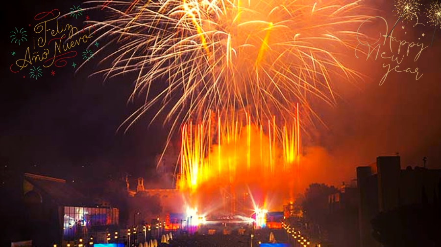 Barcelona New Year Celebrations