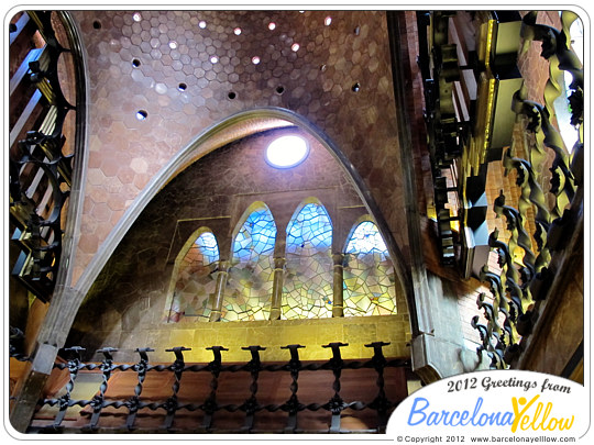 Palau Guell ceiling