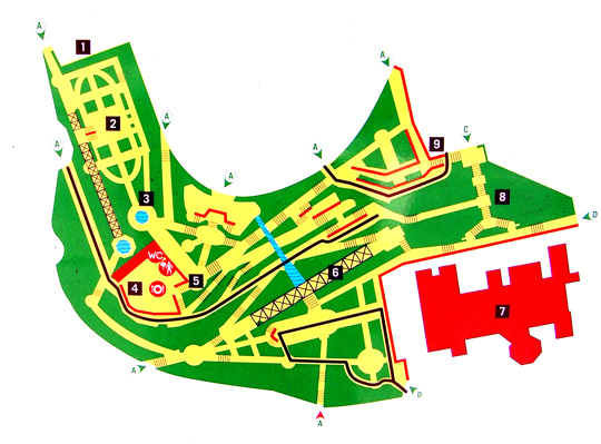 map park laribal montjuic