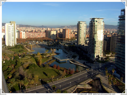 Diagonal Mar area of Barcelona