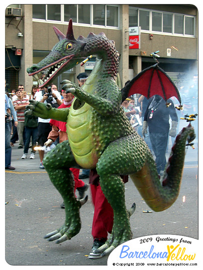 Merce correfoc dragon