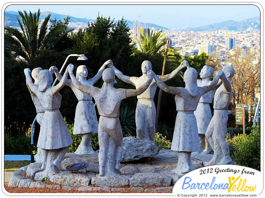 Monument a la Sardana Montjuic