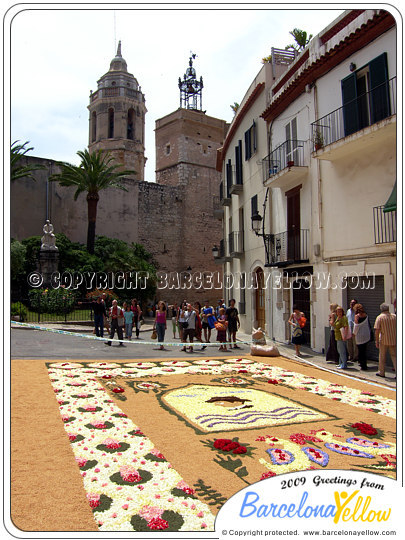 Sitges Corpus Cristi - Flower Carpet Festival