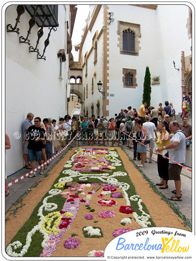 Sitges Corpus Cristi - Flower Carpet Festival