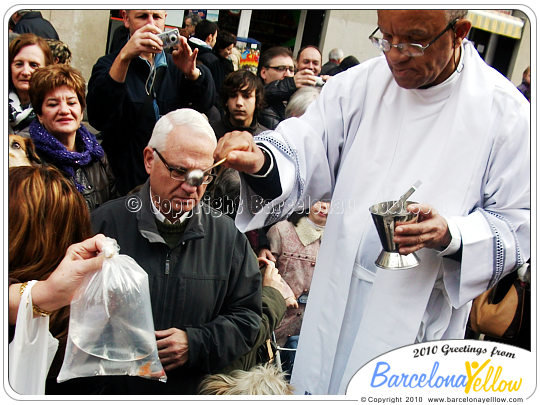 Festa dels Tres Tombs pet blessing